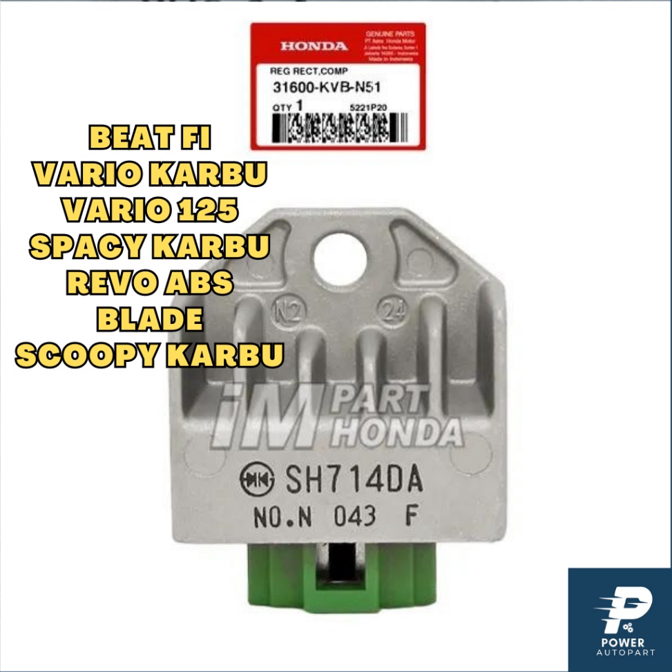 TERMURAH ( GARANSI ) ORI Kiprok Asli Vario 110 Karbu Beat Karbu, Spacy Karbu, Scoopy Karbu, Revo Abs