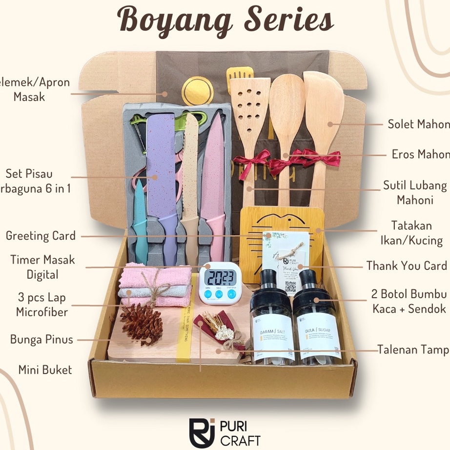 ☸ BOYANG Series / Hampers Nikah / Hampers Lebaran / Kado Guru / Kado Nikahan / Kado Pernikahan / Ham