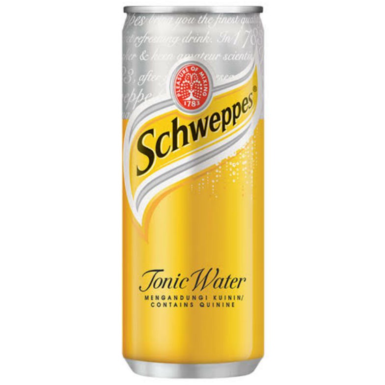 

AST Schweppes Tonic Water 250ml (Karton isi 24 Kaleng) ➭Paling Popular