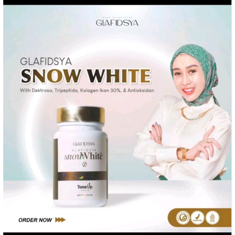 Collagen pencerah snow white original dr. reza glafidsya