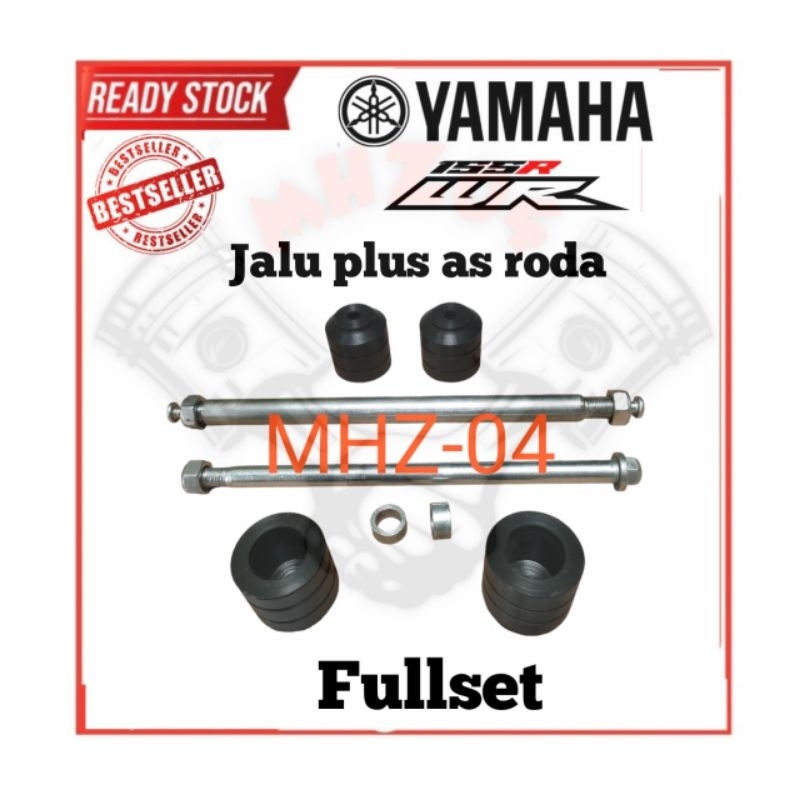As Roda plus Jalu Fullset Yamaha WR 155 bandul as roda depan belakang