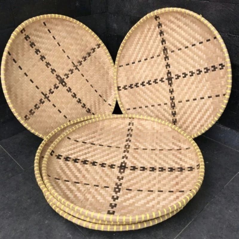 TAMPAH BAMBU NAMPAN NYIRU TUMPENG ANYAMAN