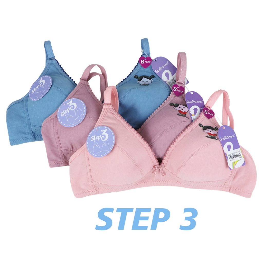 Scelta - Step 3 Bra Remaja Miniset Bh Teenager Scelta Teen Bh Sc T3 137