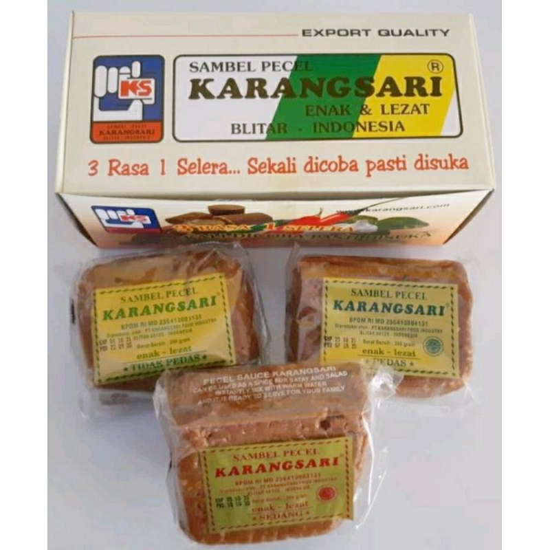 

sambel pecel khas blitar karangsari 200 gr