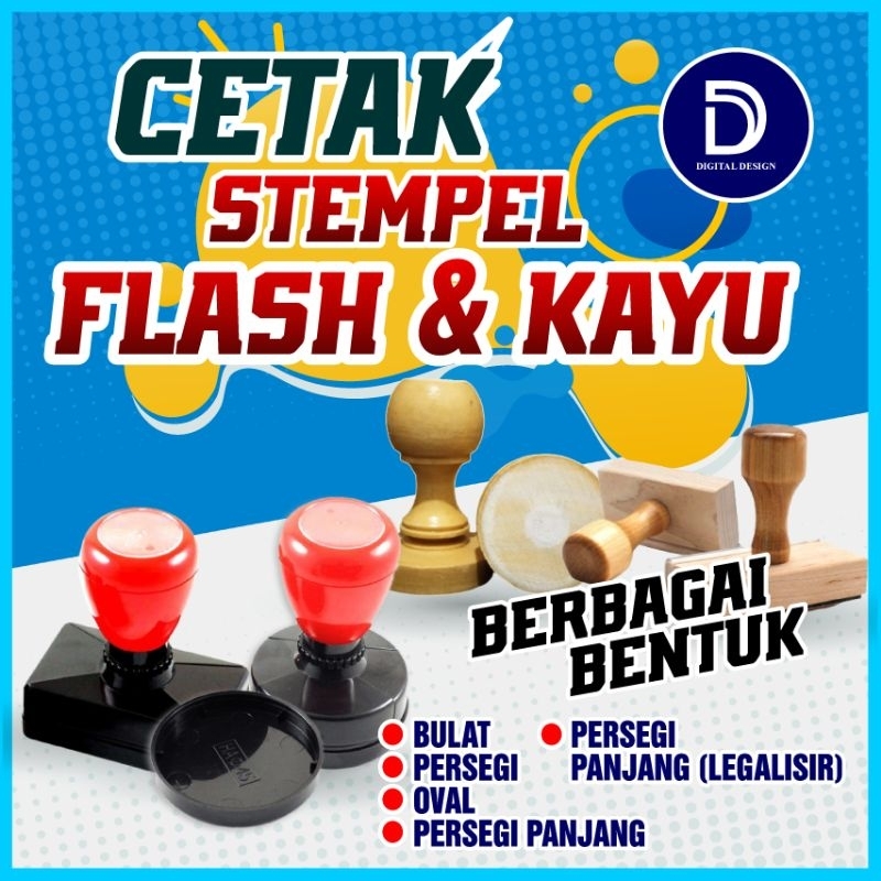 

CETAK STEMPEL FLASH & KAYU/ STEMPEL USAHA/ STEMPEL LEGALISIR/ STEMPEL KANTOR DLL