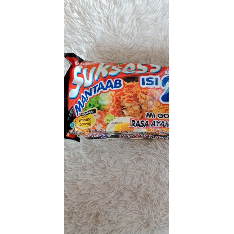 

Mie sukses isi 2 rasa ayam