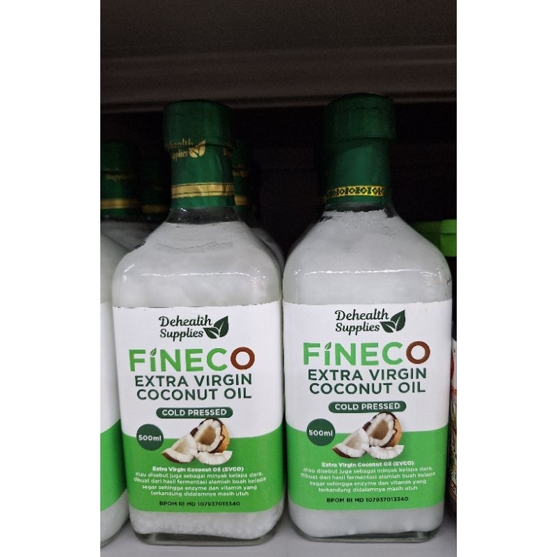 

FINECO EXTRA VIRGIN COCONUT OIL 500ML DEHEALT SUPPLIES