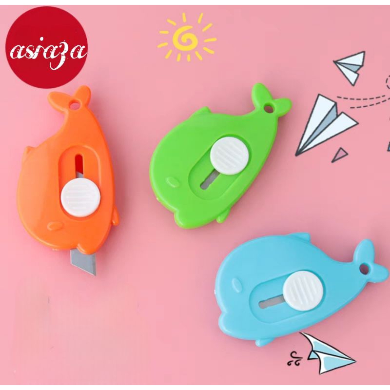 

asia3a Cutter Mini Dolphin pisau kater/Sillet Mini serbaguna