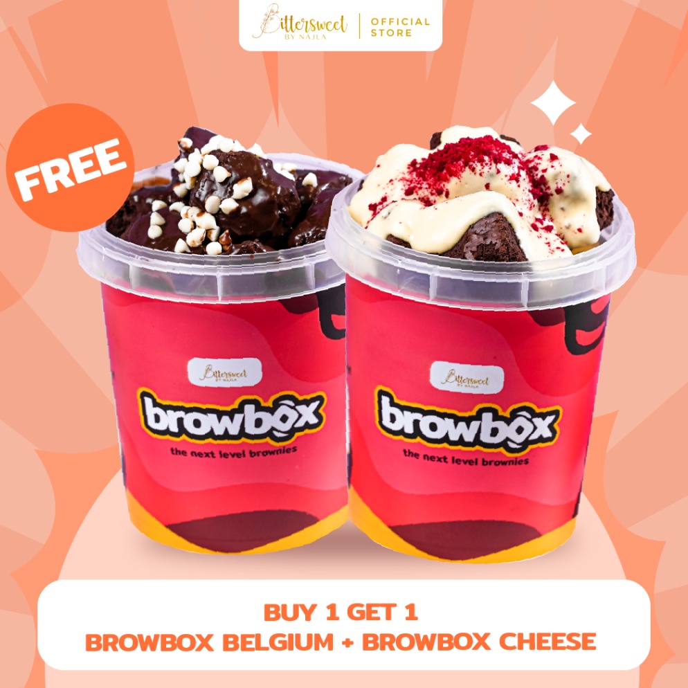 

[۞D28>] Bittersweet by Najla - BUY 1 GET 1 ( Beli Browbox Cheese Browbox Belgium ) Impor Terbaru