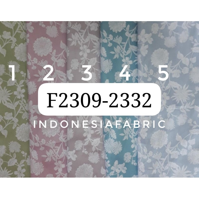 Kain Katun Jepang motif KJ402 tokai senko ori japan design bahan gamis tunik mukena kemeja seragam c