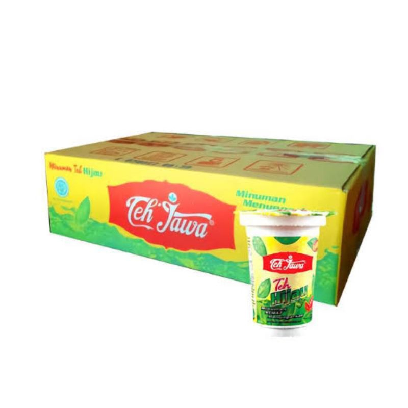 

TEH JAWA CUP 180 ML 1 DUS isi 24 gelas