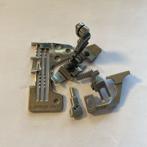 gauge set mesin obras juki MO-2414N benang 4