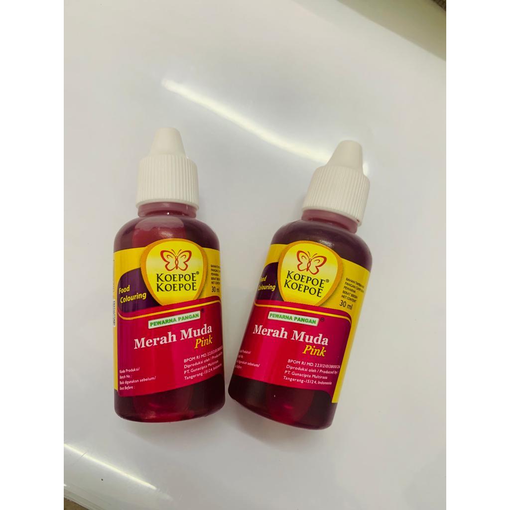 

Koepoe Koepoe Pewarna Merah 30 ML / Kupu Kupu