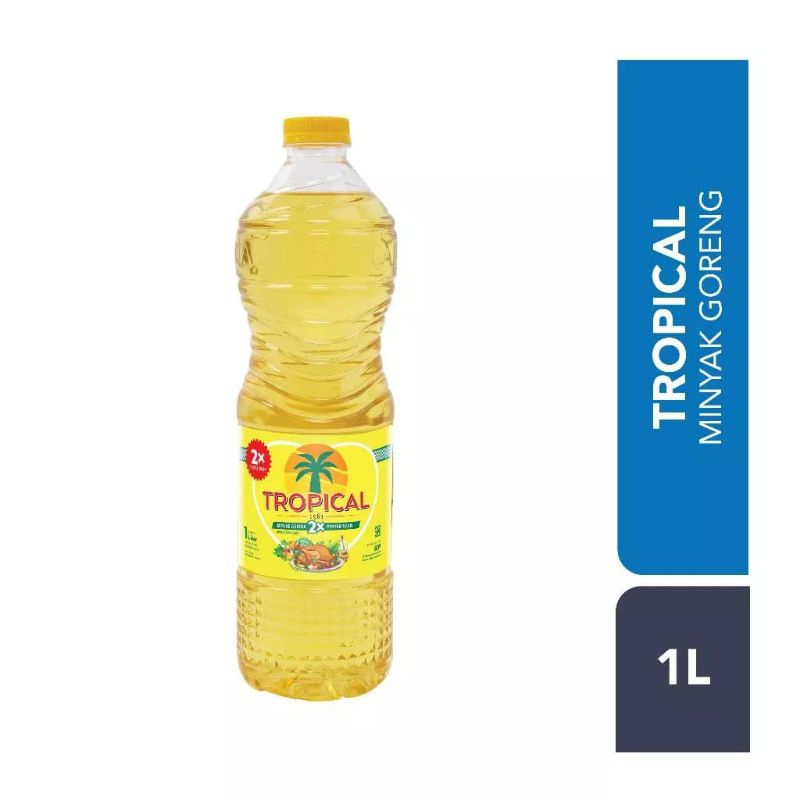 

Minyak goreng tropical botol 1 liter