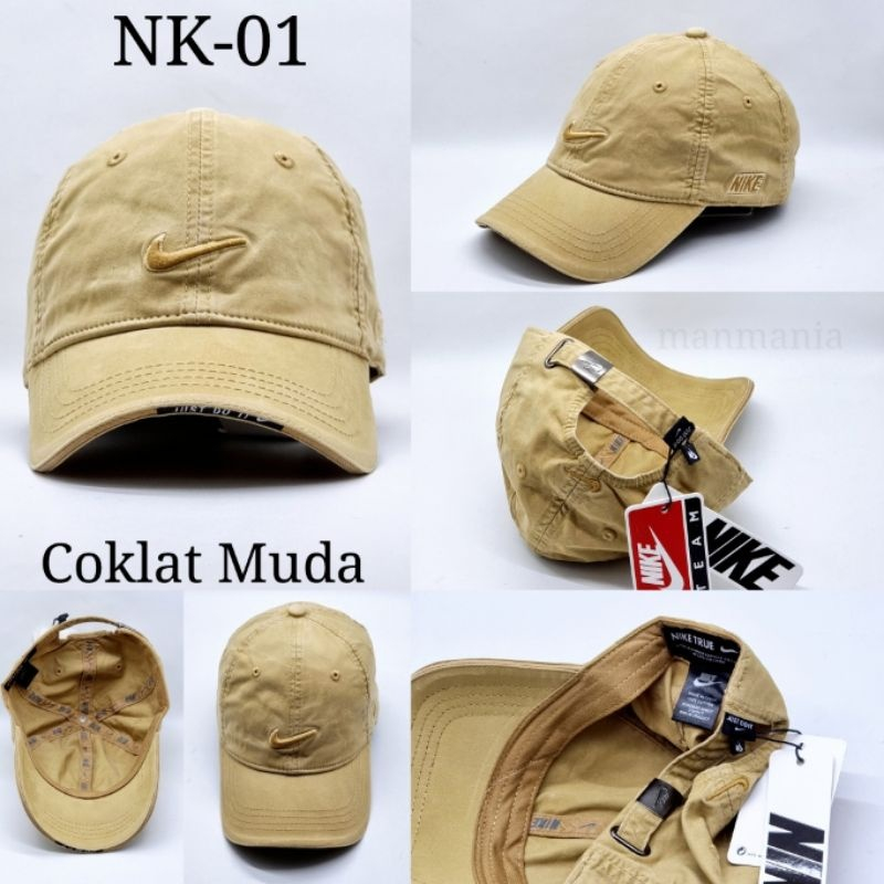 Topi pria kekinian HIGH QUALITY Unisex motif import distro NIKE PREMIUM keren COD polos jaring Snapb