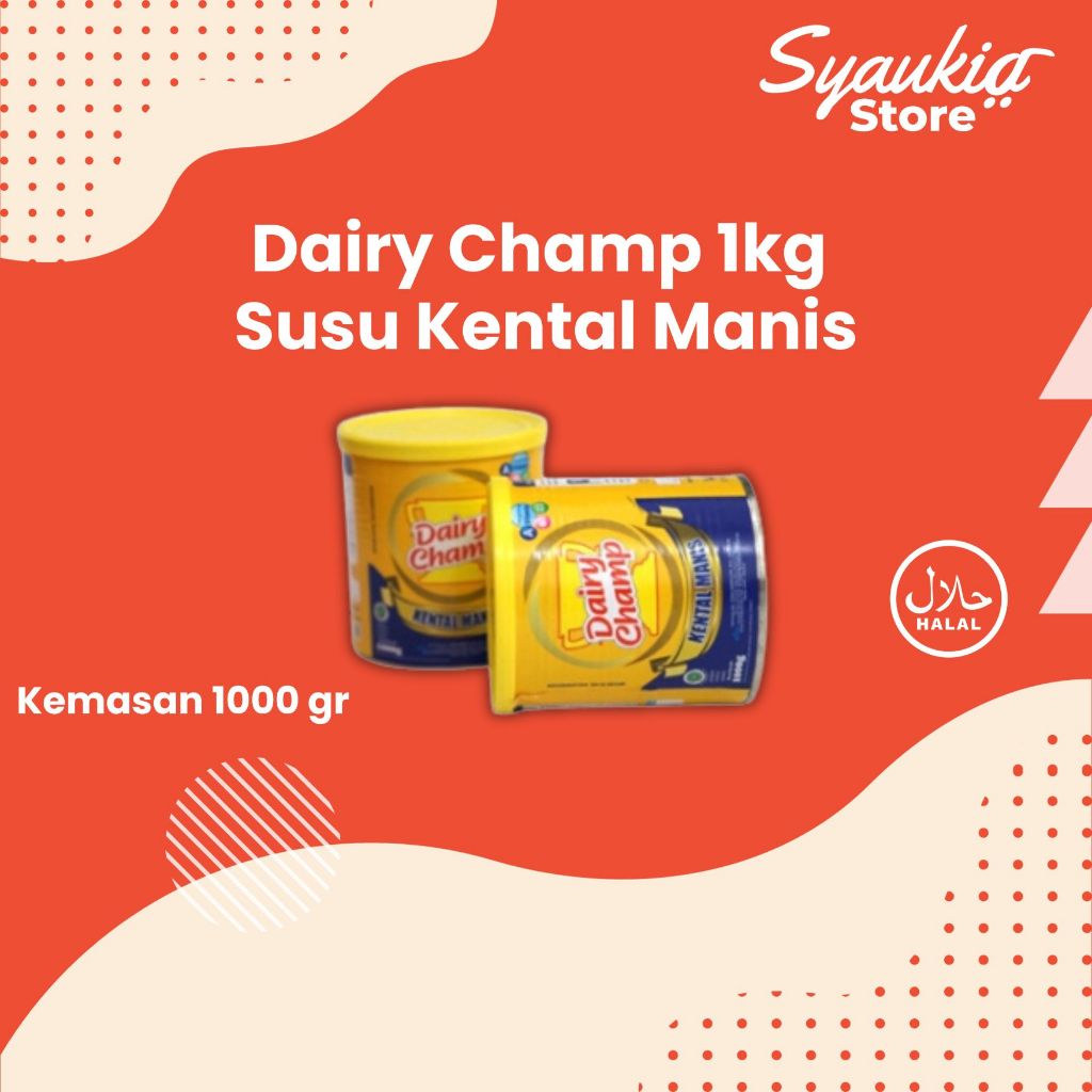 

Dairy Champ 1kg Susu Kental Manis SKM