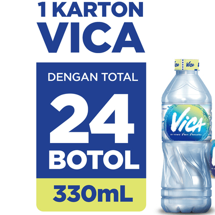 

NEW!! MINERAL VICA 330ml x 24pcs / DUS