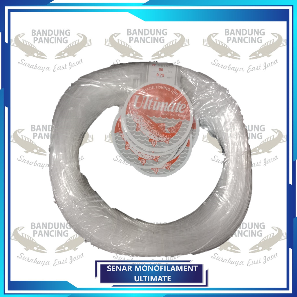 Senar putih Monofilament Ultimate