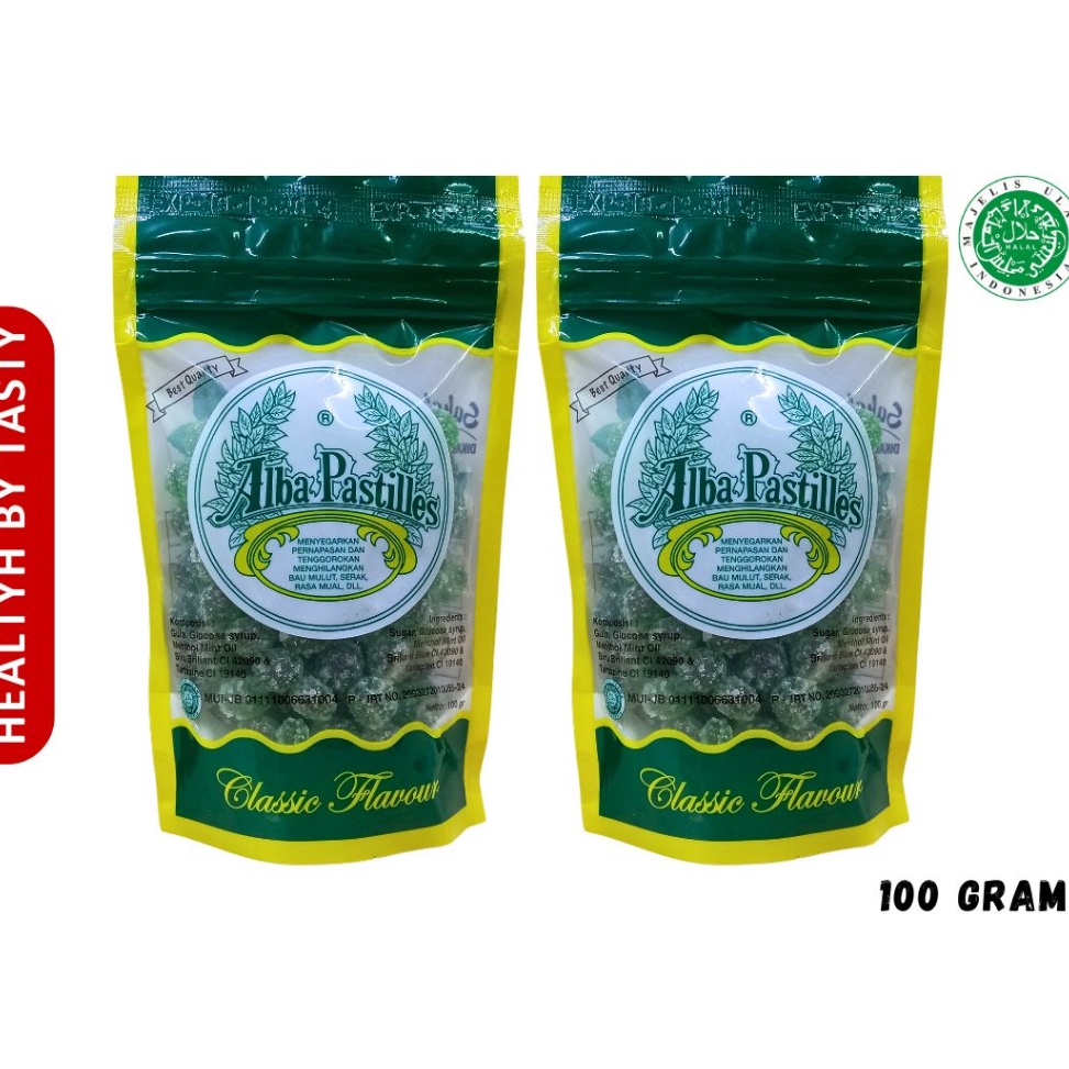 

L@@ri3 Permen Alba Pastilles Permen Mint 100g Good product