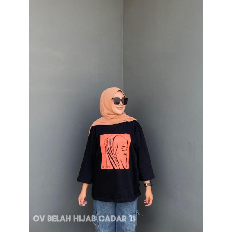 oversize wanita terbaru kekinian jumbo/atasan wanita fashion wanita/baju oversize wanita jumbo belah