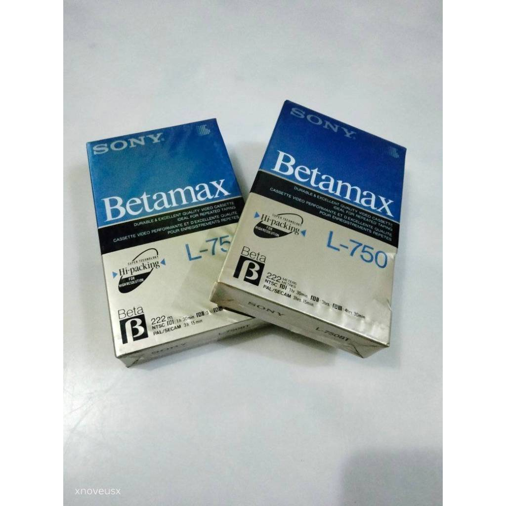 Kaset Pita Video Betamax L 750