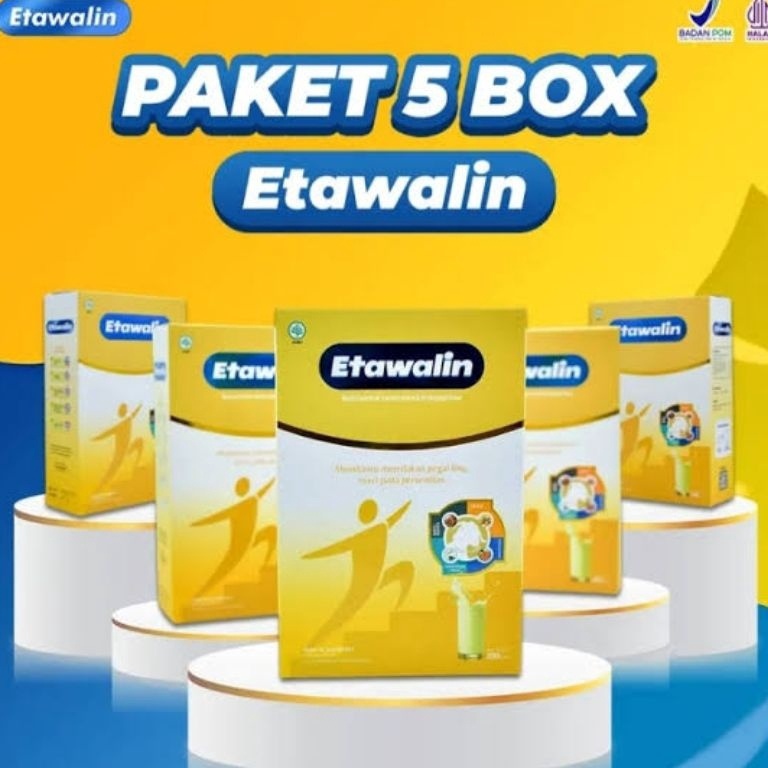 

GA75 5 BOX SUSU ETAWALIN ASLI Susu Kesehatan Tulang dan Sendi Syaraf @200gram Seller