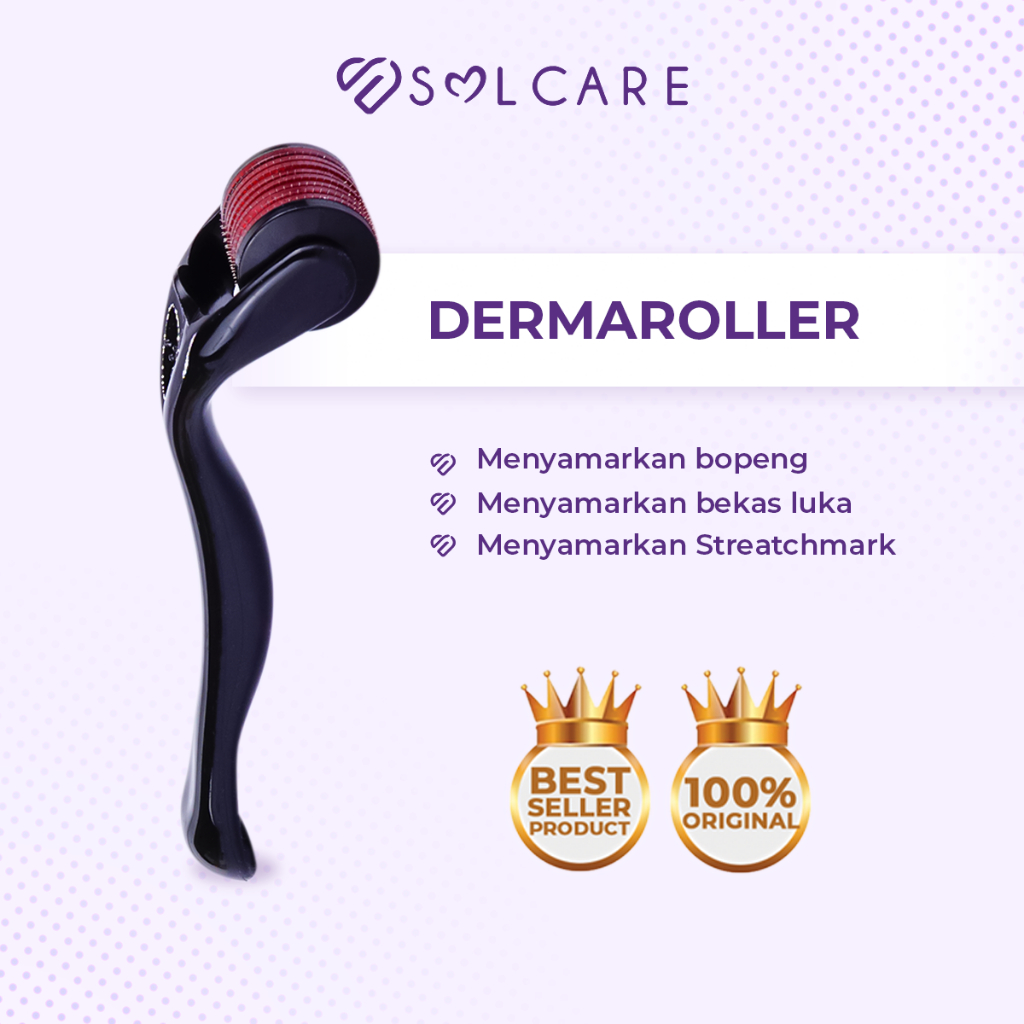 [COD] Solcare Dermaroller Solution - Serum Beautee Penghilang Bopeng