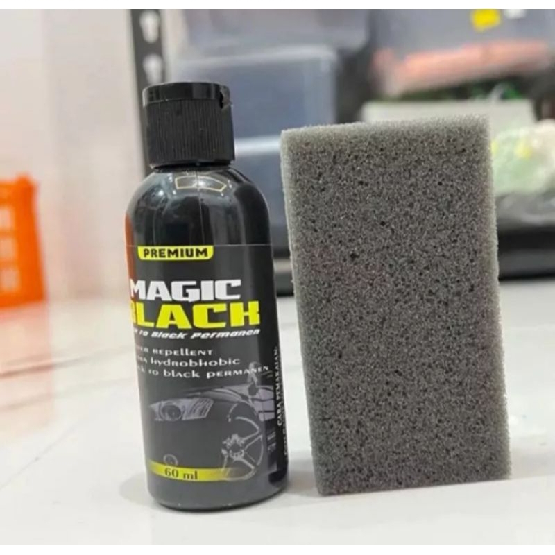 penghitam body motor magic black