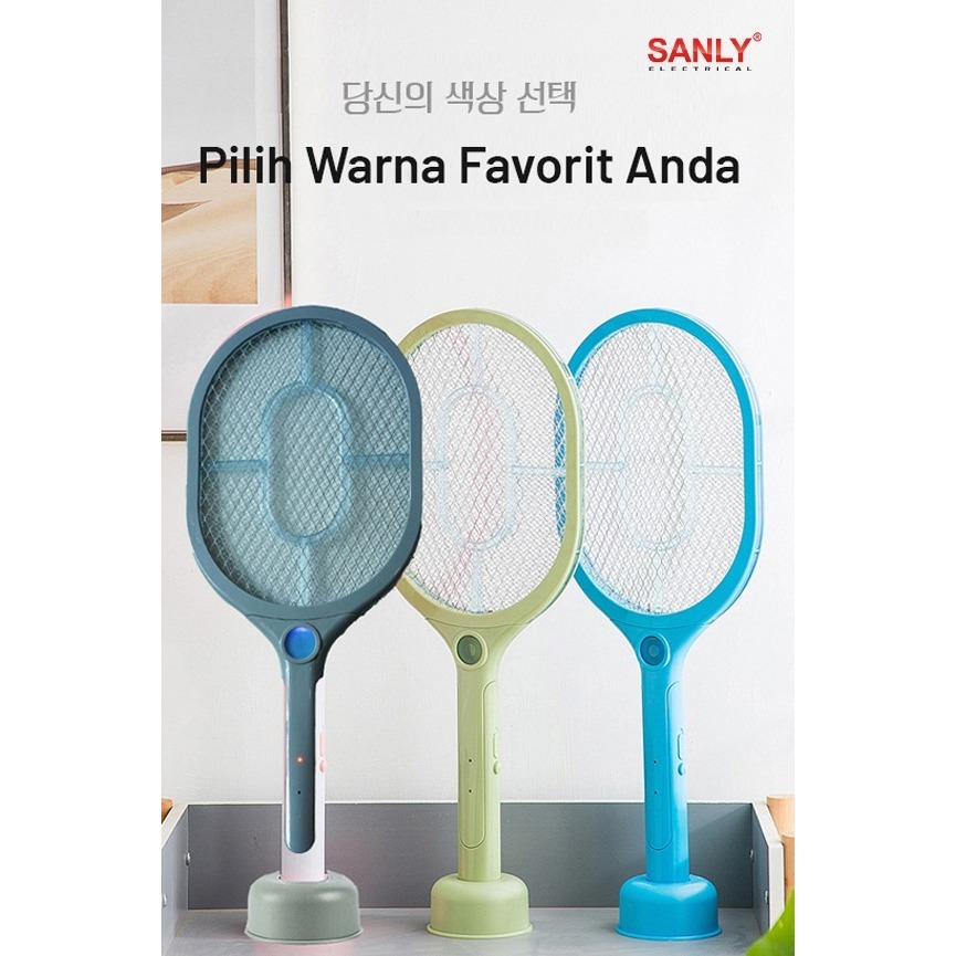 RAKET NYAMUK SANLY / Rakek led pembasmi nyamuk