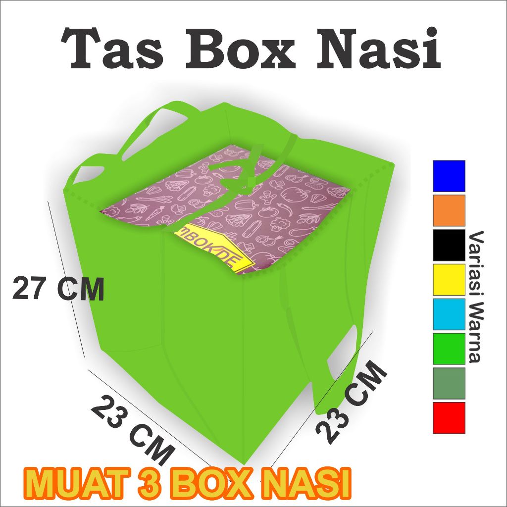 

TAS BOX,TAS HAJATAN,TAS KOTAK NASI,TAS SPUNBOND