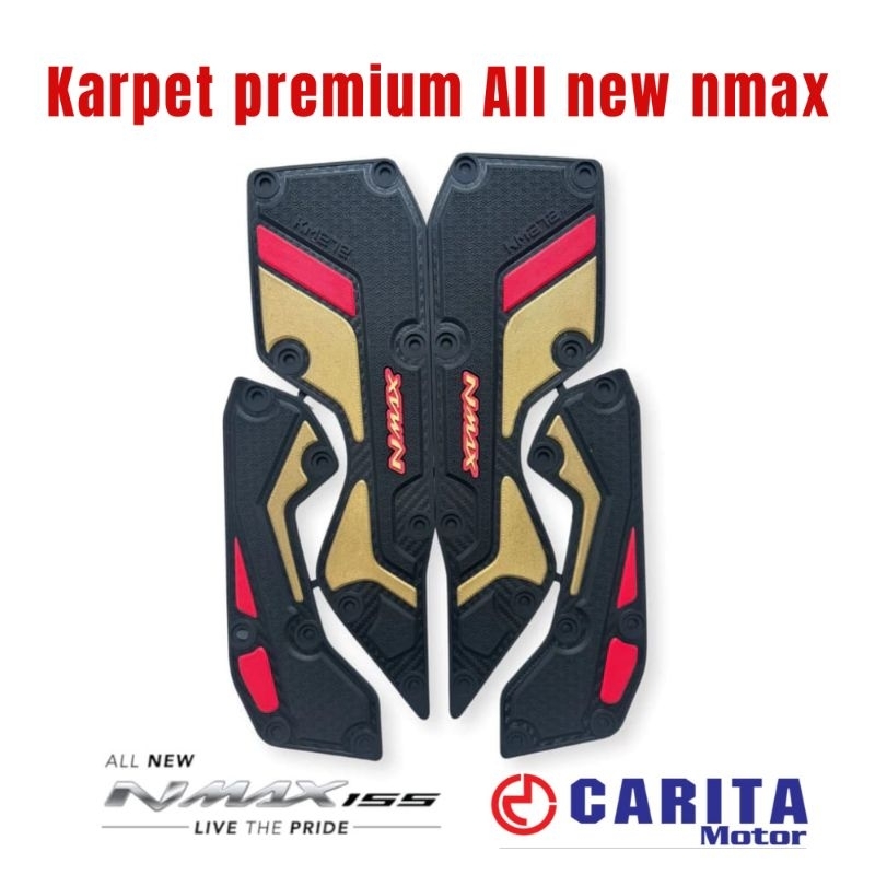 karpet motor Nmax New 155 2020 - 2023 aksesoris yamaha Nmax