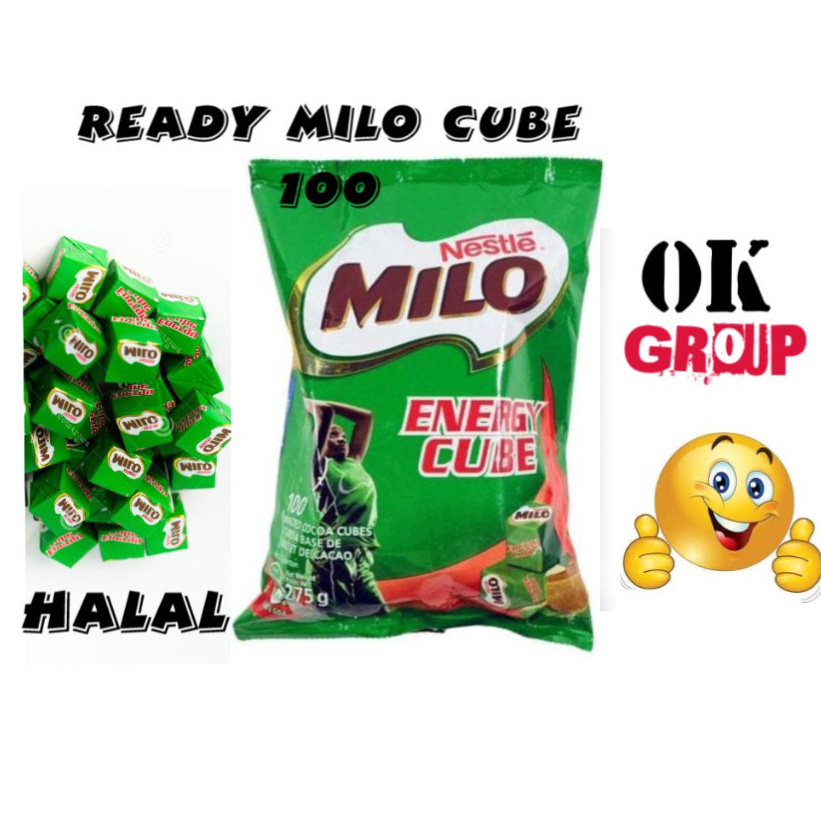 

➫ Milo Cube 100 Nigeria Nestle halal / Milo Cubes isi 100 3772