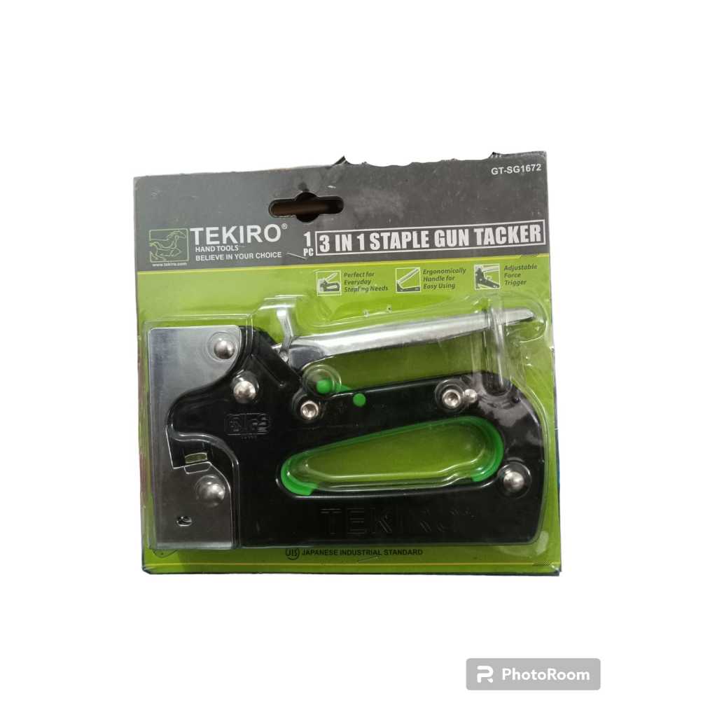 

TEKIRO HEKTER TEMBAK 3 IN 1 / 3 IN 1 STAPLE GUN TACKER