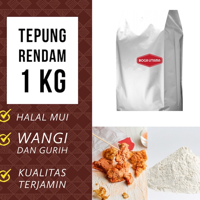 

[KODE L6QHZ] 1 kg Tepung Rendam Shihlin / Taiwanese Chicken