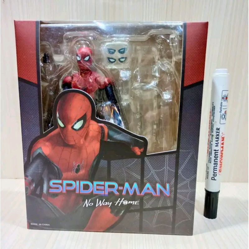 Mainan action figureShf spiderman no way homeshfiguarts recast bandai
tinggi sekitar 6 inch
Full art