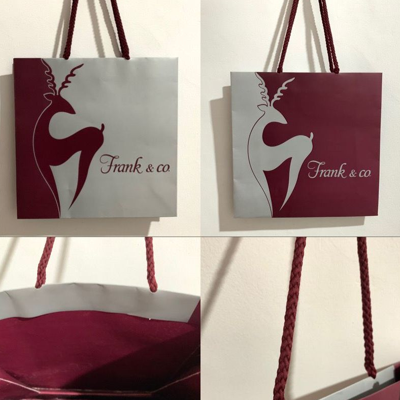 FRANK & CO JEWELLERY AUTHENTIC PAPERBAG