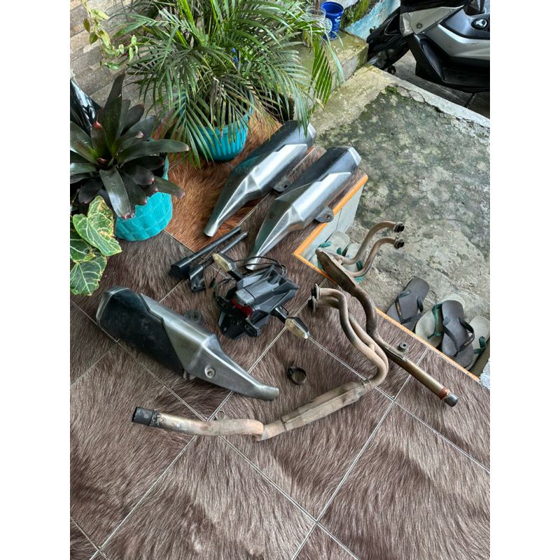 knalpot ninja 250 Fi original