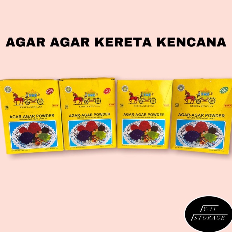 

[KODE GZDRV] Agar Agar Kereta Kencana 1 Box