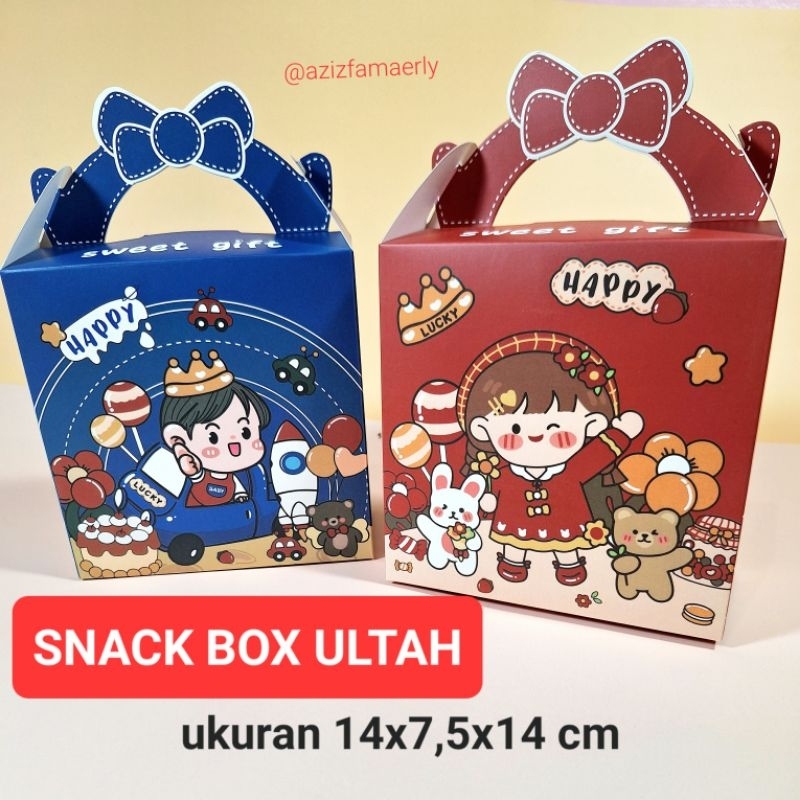 

Snack Box Ulang Tahun Anak, Goodie Bag Ulang Tahun, Dus Ultah, Bingkisan Ulang Tahun Anak