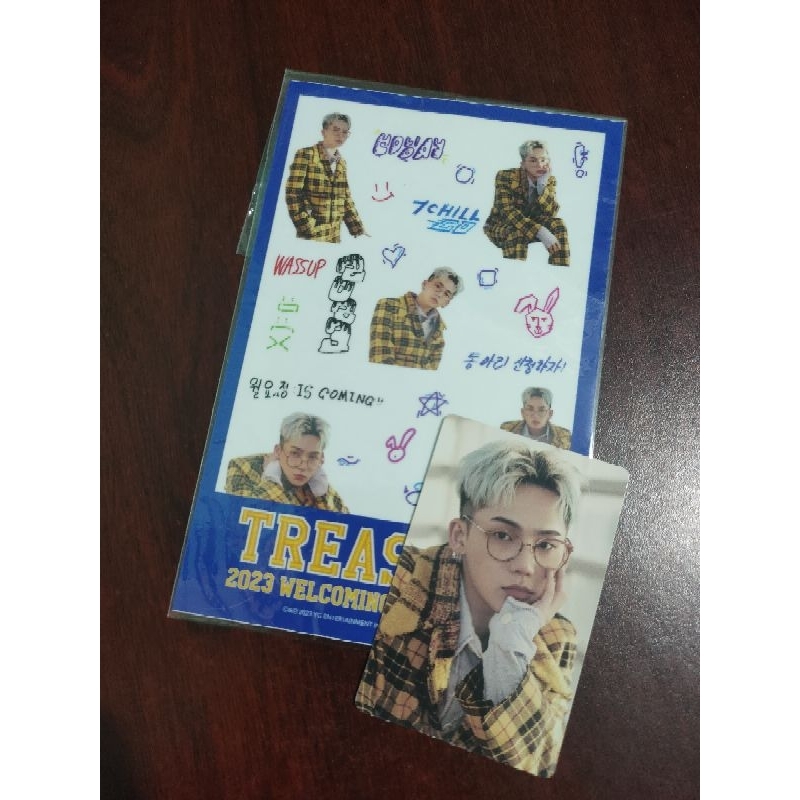 Photocard Hyunsuk Treasure Welcoming Collection Welcol 2023