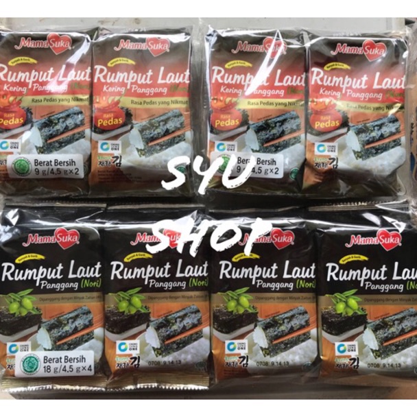 

MK90 Rumput laut mama suka mamasuka family package 8’s 4441