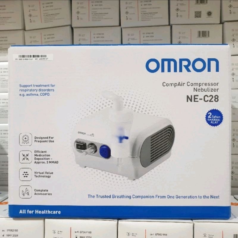 Nebulizer Ne C28 omron / Alat Uap / Alat bantu asma / Nebulizer Omron