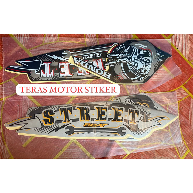 striping stiker motor standar beat street 2023