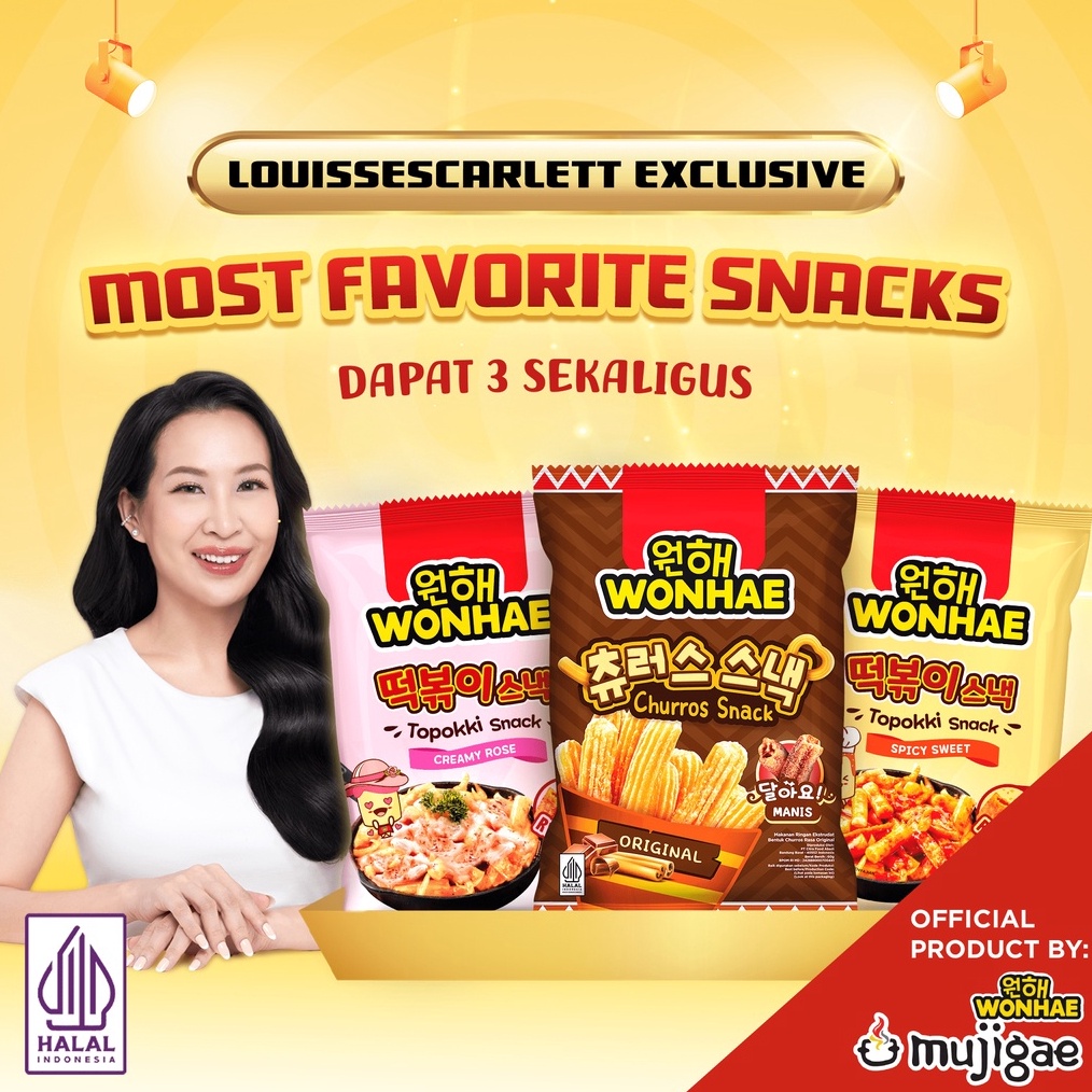 

Star [Louisse Scarlett Exclusive] Most Favorite Snacks Wonhae 