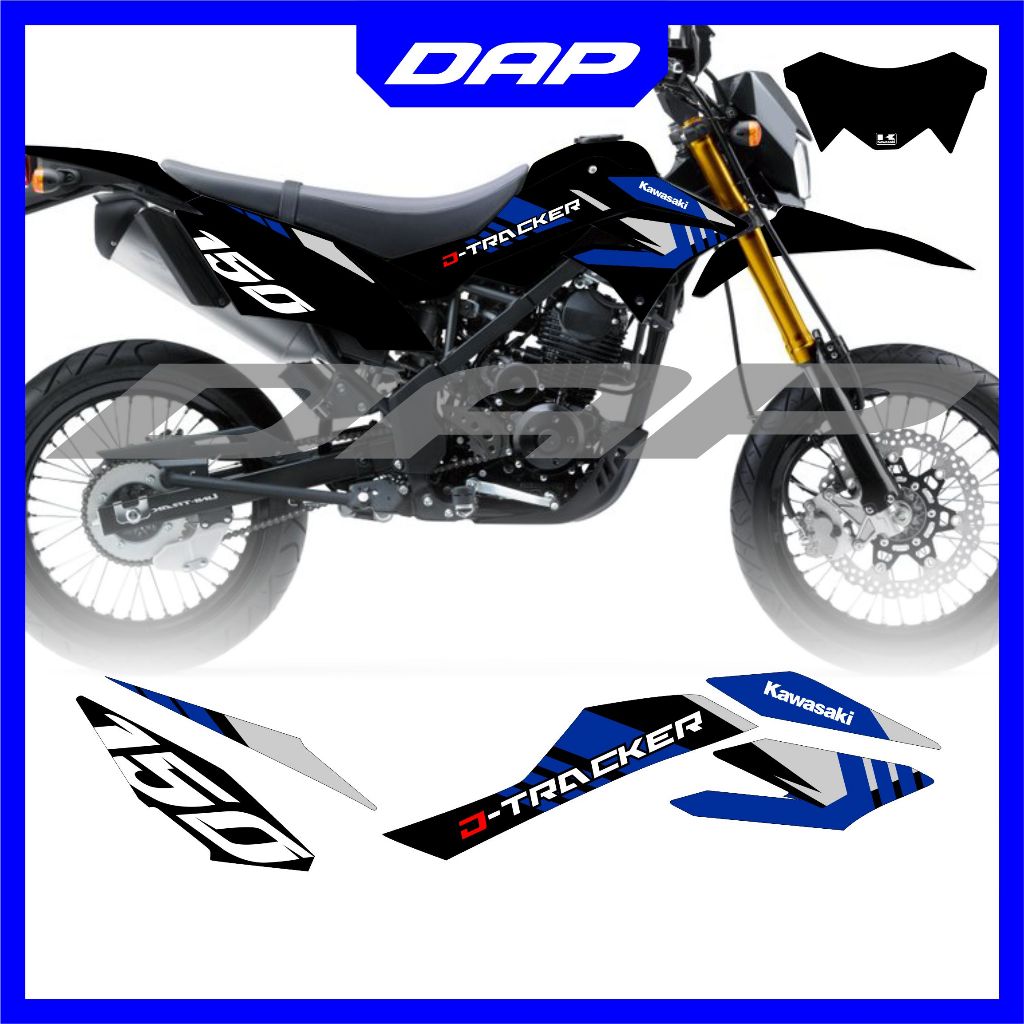 STRIPING DTRACKER  SE BIRU TUA  2019