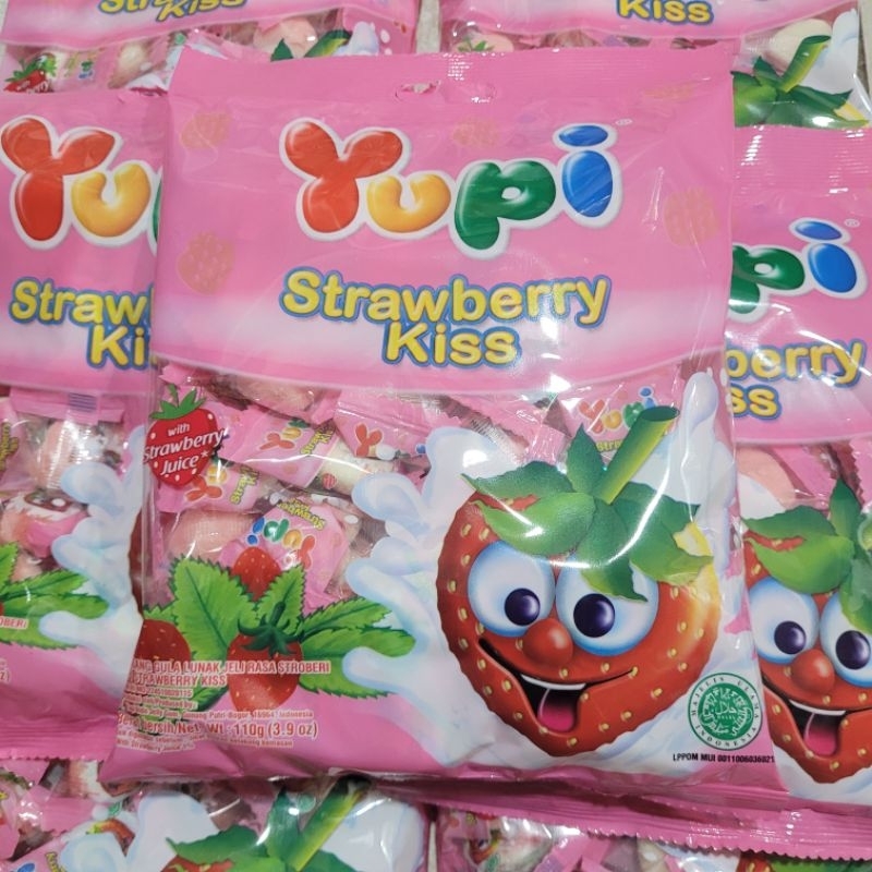 

Yupi Strawberry Kiss 110 gr