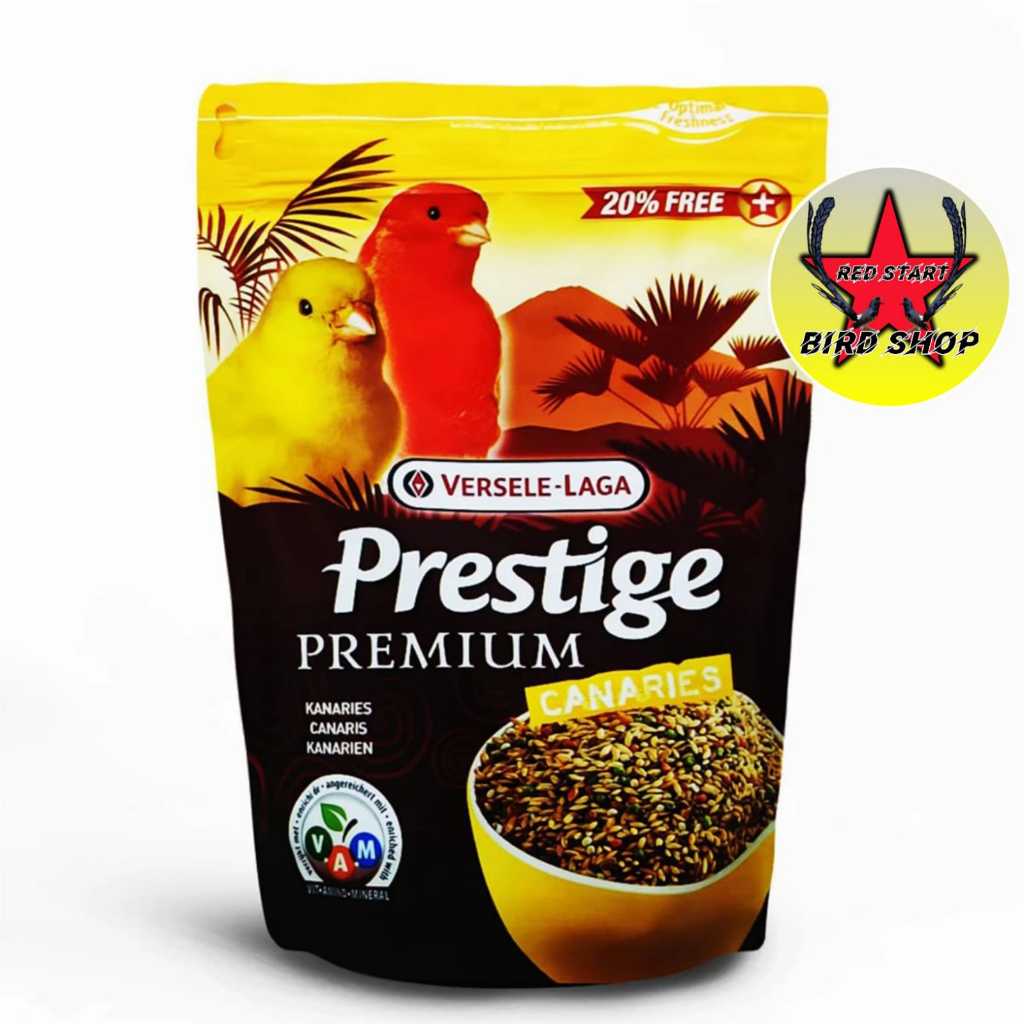 Prestige Kenari 300gr Premium VerseleLaga Pakan Burung Kenari canary For Canaries &amp; Finch KEMASAN BARU