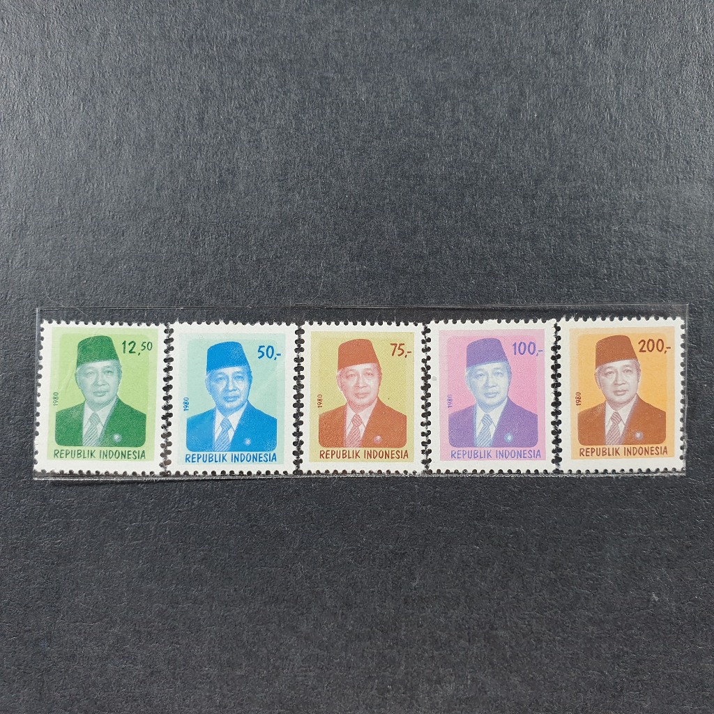 

Perangko Presiden Soeharto 1980 Set