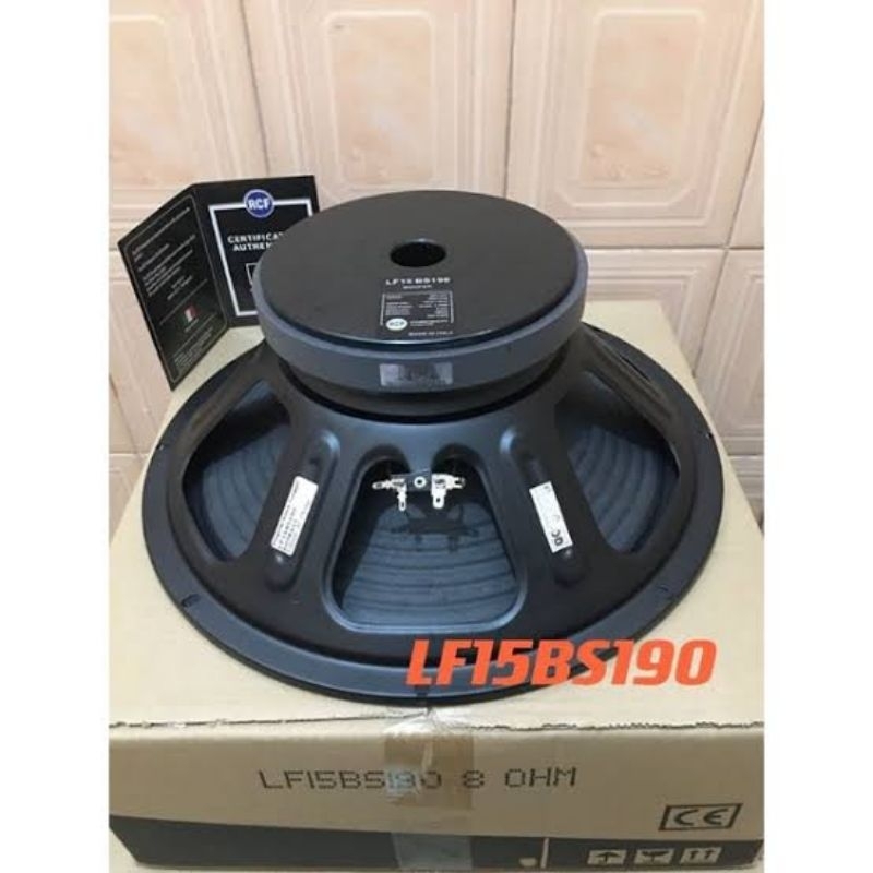 SPEAKER COMPONENT RCF LF15BS190 FULL RANGE 15 INCH 15BS190