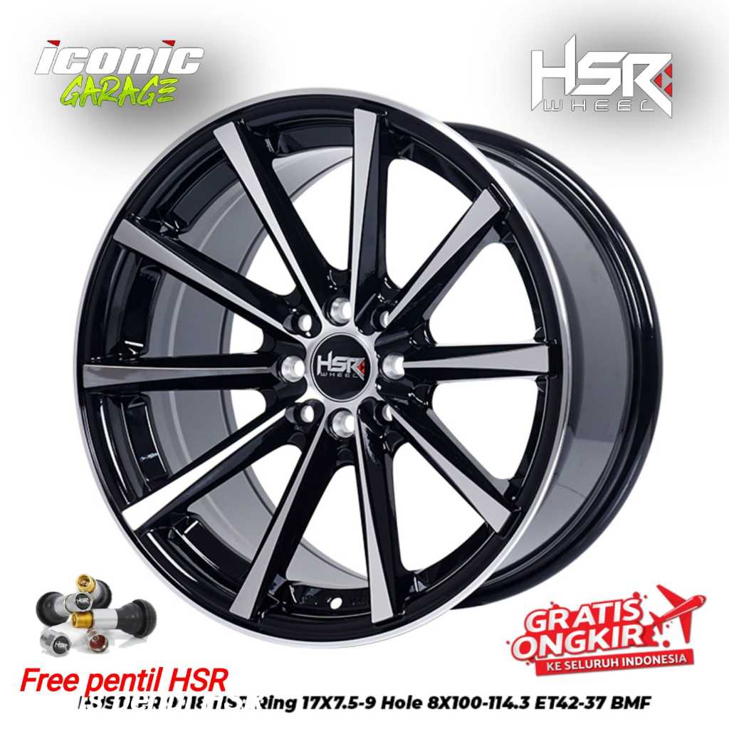 jual velg ring17 HSR HUSTLER mobil jazz,yaris,avanza,city,xenia,mobilio toko velg dan ban palangkara